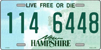 NH license plate 1146448