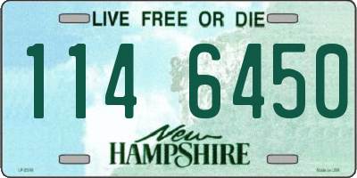 NH license plate 1146450