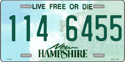 NH license plate 1146455