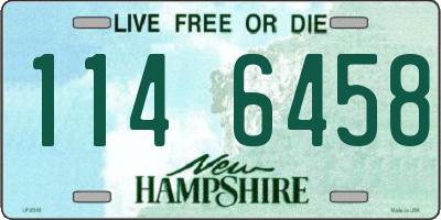 NH license plate 1146458