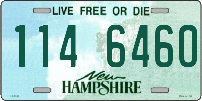 NH license plate 1146460