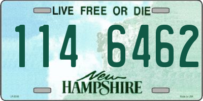 NH license plate 1146462