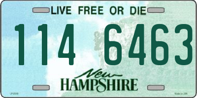 NH license plate 1146463