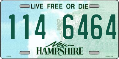 NH license plate 1146464