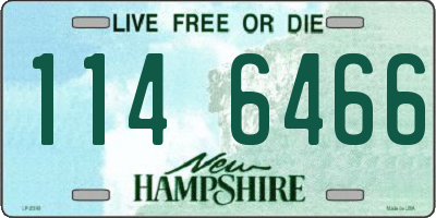 NH license plate 1146466