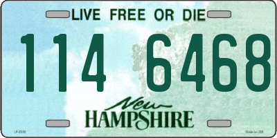NH license plate 1146468