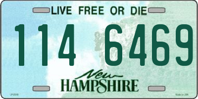 NH license plate 1146469