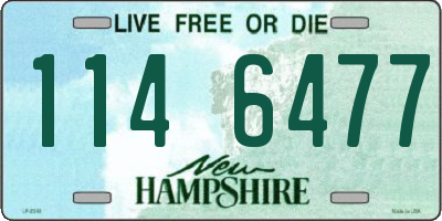 NH license plate 1146477