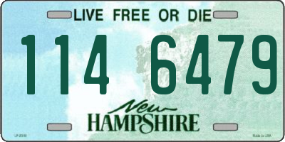 NH license plate 1146479