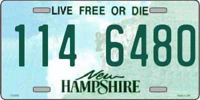 NH license plate 1146480
