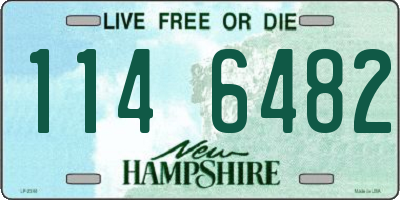 NH license plate 1146482