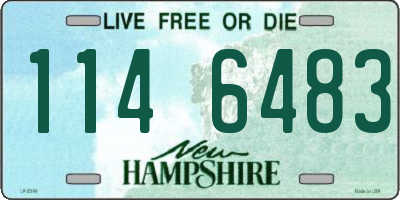 NH license plate 1146483