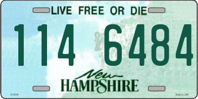 NH license plate 1146484