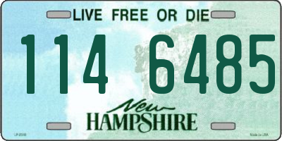 NH license plate 1146485