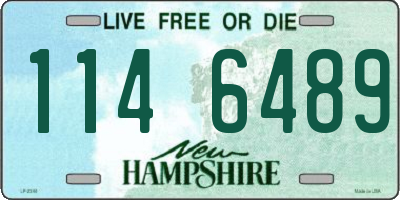 NH license plate 1146489