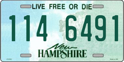 NH license plate 1146491
