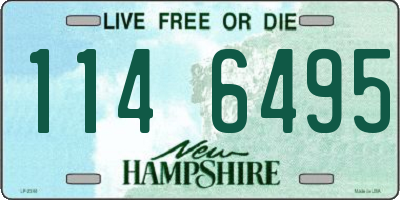 NH license plate 1146495
