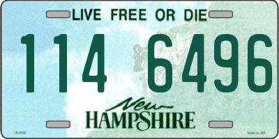 NH license plate 1146496