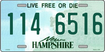 NH license plate 1146516