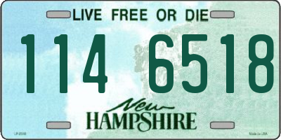 NH license plate 1146518