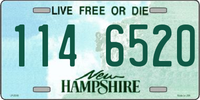 NH license plate 1146520