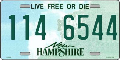 NH license plate 1146544