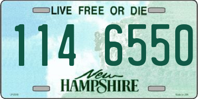 NH license plate 1146550