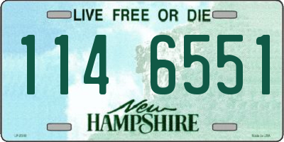 NH license plate 1146551