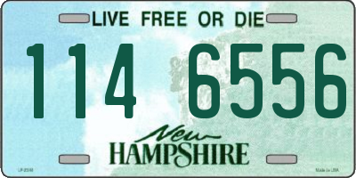 NH license plate 1146556