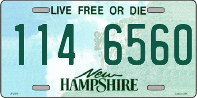 NH license plate 1146560