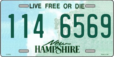 NH license plate 1146569