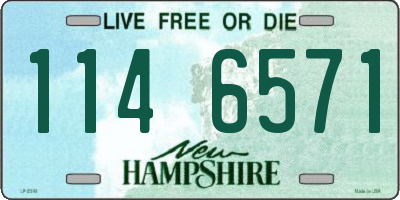 NH license plate 1146571