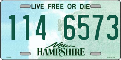 NH license plate 1146573