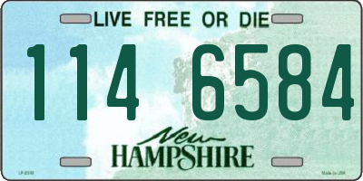 NH license plate 1146584