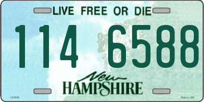 NH license plate 1146588