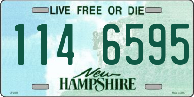 NH license plate 1146595