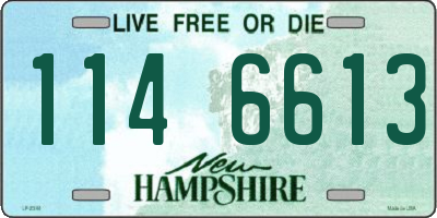 NH license plate 1146613
