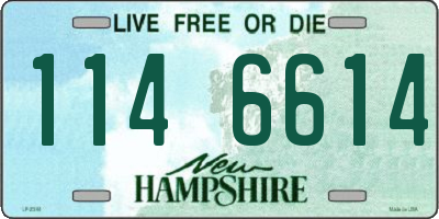 NH license plate 1146614