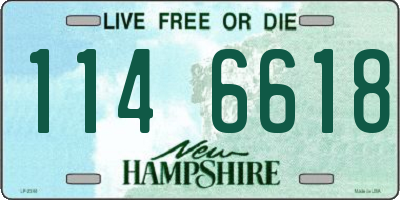 NH license plate 1146618