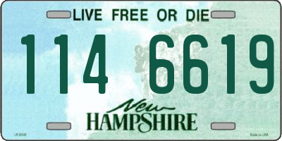 NH license plate 1146619
