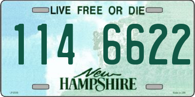 NH license plate 1146622