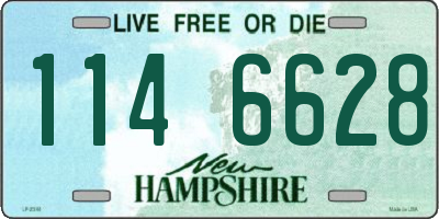 NH license plate 1146628