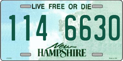NH license plate 1146630