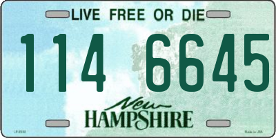 NH license plate 1146645