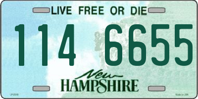 NH license plate 1146655