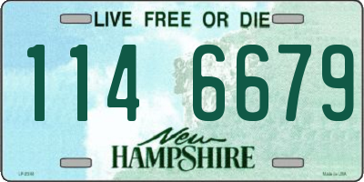 NH license plate 1146679