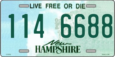 NH license plate 1146688