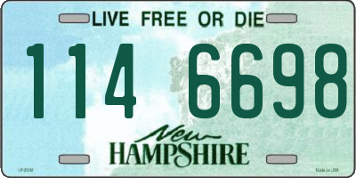 NH license plate 1146698