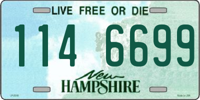 NH license plate 1146699