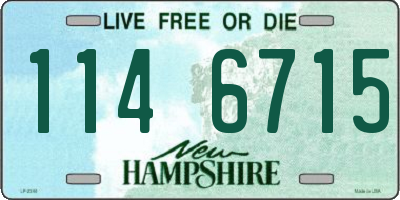 NH license plate 1146715